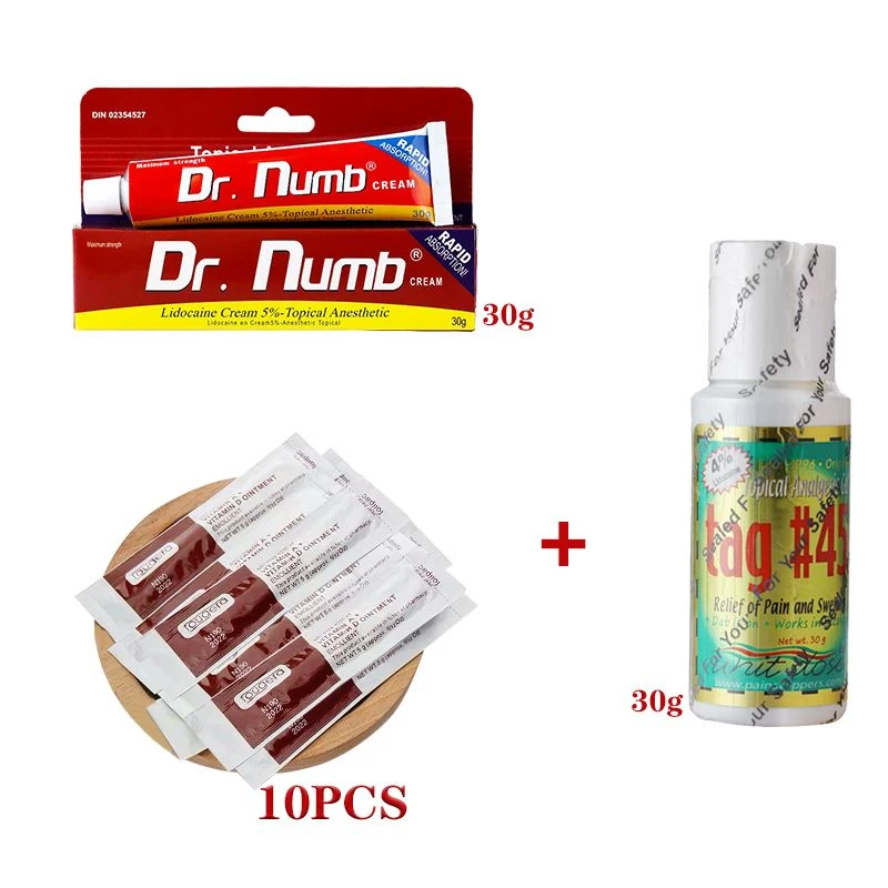 Dr. Numb Cream Tópico Conjunto Anestésico